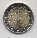 Lithuania, 2 Euro, 2015, Ačiū