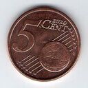 Lithuania, 5 Euro Cent, 2015